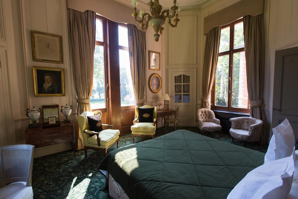 B&B Exclusive Guesthouse Chateau De Spycker 브뤼헤 객실 사진